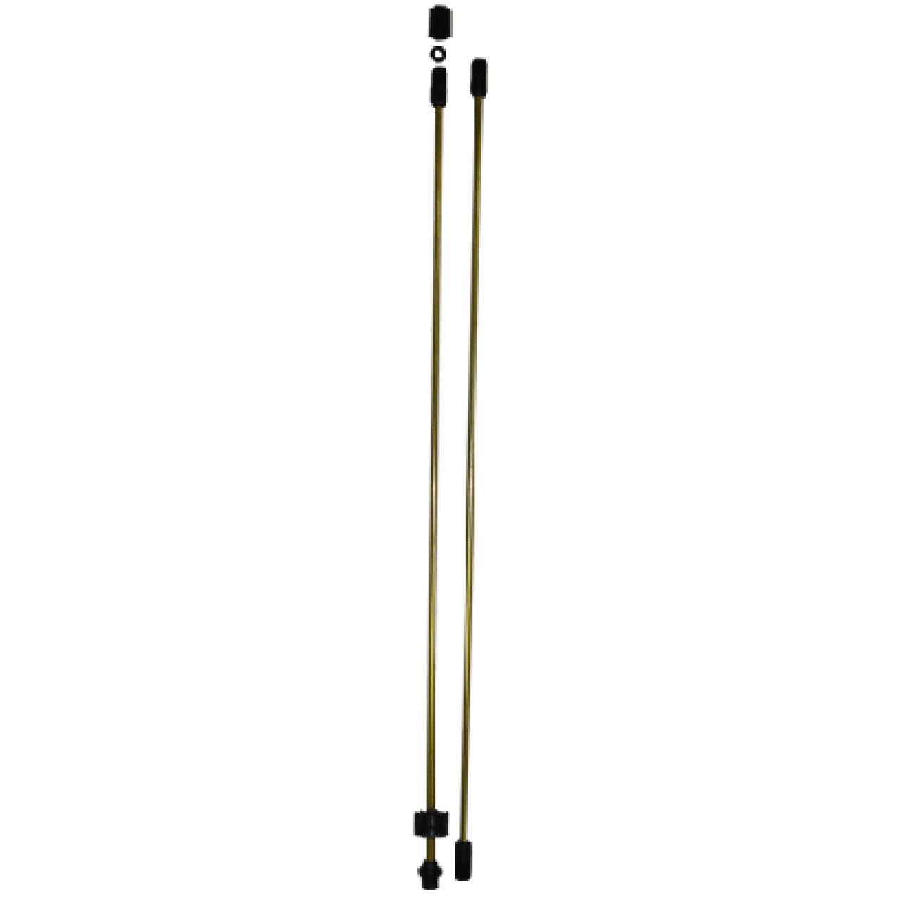 Baumspritzrohr Messing 150 cm (2x75 cm)